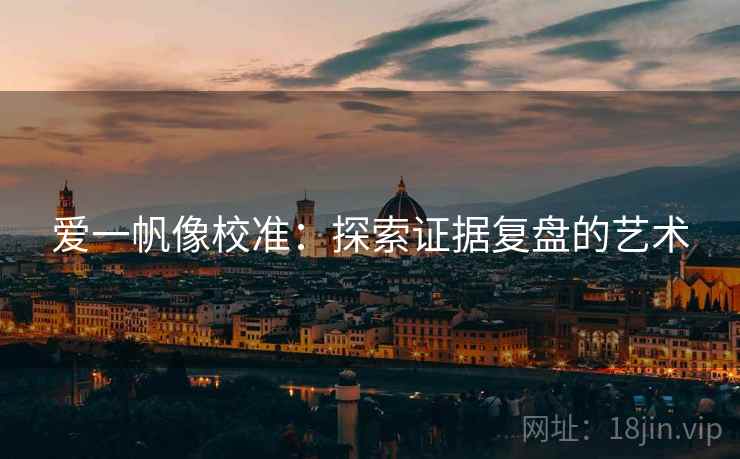 爱一帆像校准:探索证据复盘的艺术 爱一帆像校准:探索证据复盘的艺术